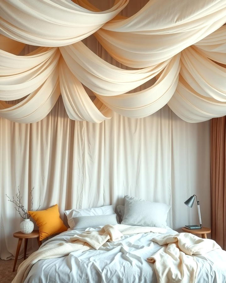 Fabric Canopy for a Cozy Atmosphere