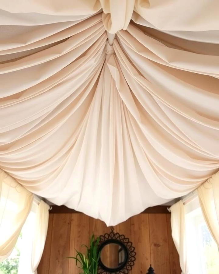 Fabric Draped Ceiling