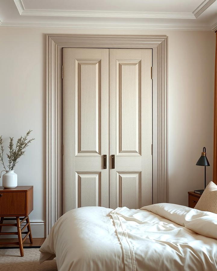 Fabric Panel Door for Softness