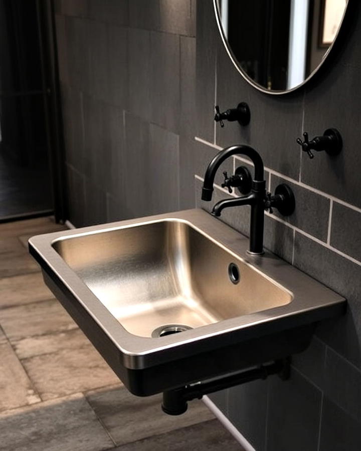 Factory inspired Bathroom Sink