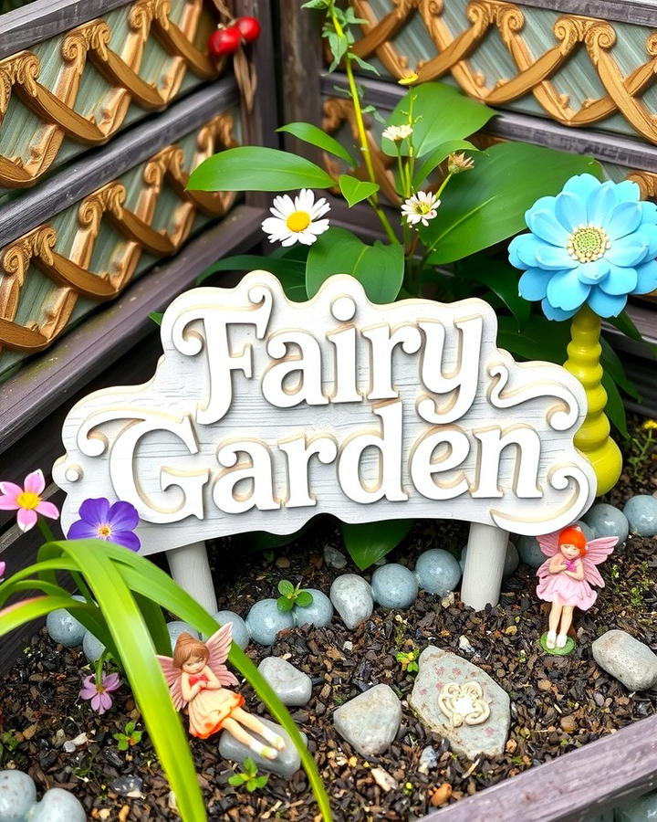 Fairy Garden Sign