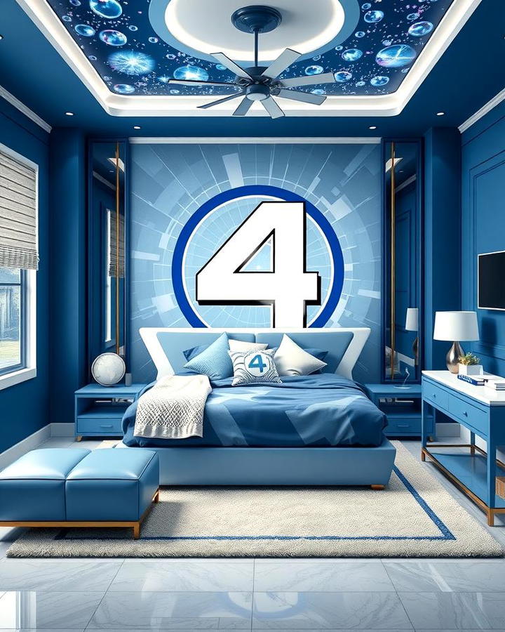 Fantastic Fours Futuristic Space