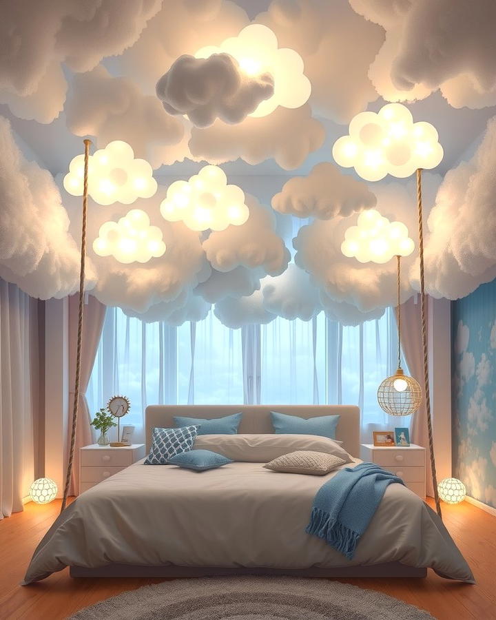 Fantasy Cloudscape Room