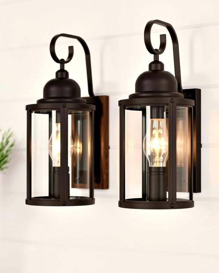 Farmhouse Lantern Sconces for Cozy Vibes