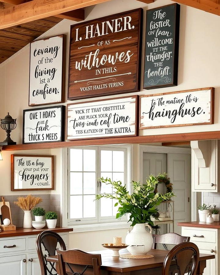 Farmhouse Style Signs