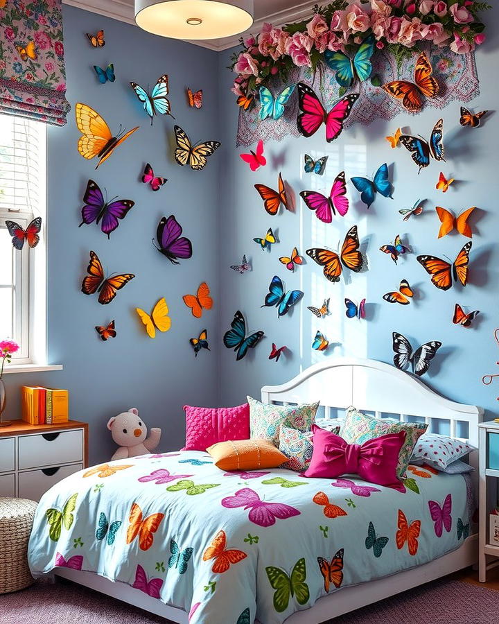 Faux Butterfly Accents