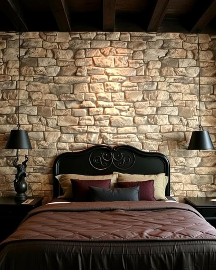 Faux Stone Walls