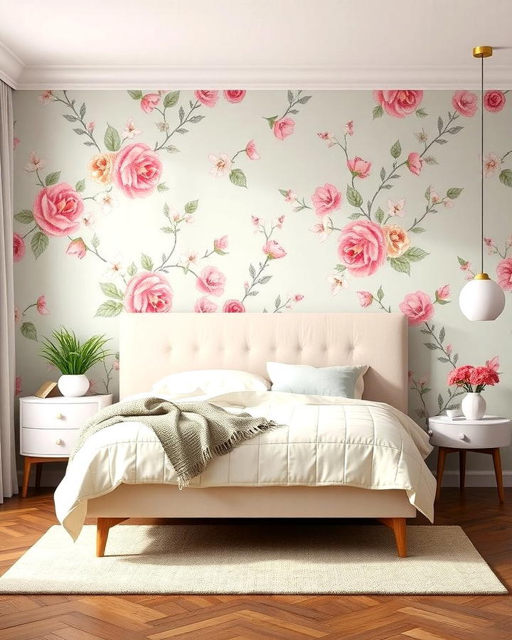 Feminine Wallpaper Accents