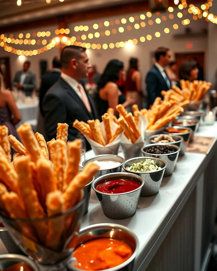 Festive Churro Dessert Bar