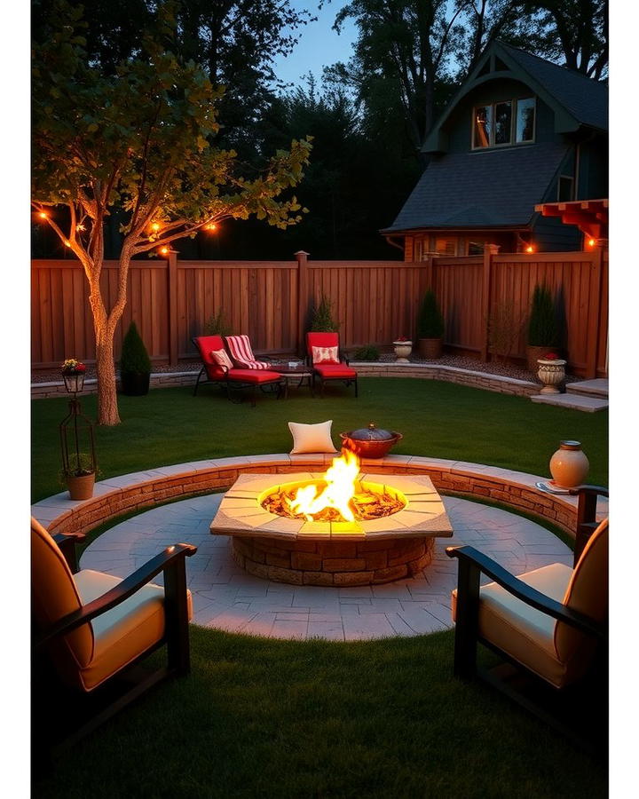 Fire Pit Lighting for Warmth and Glow