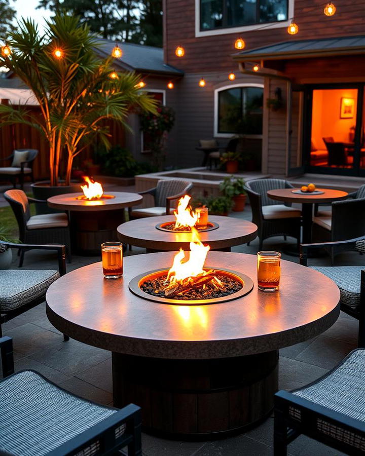 Fire Pit Tables for Year Round Use