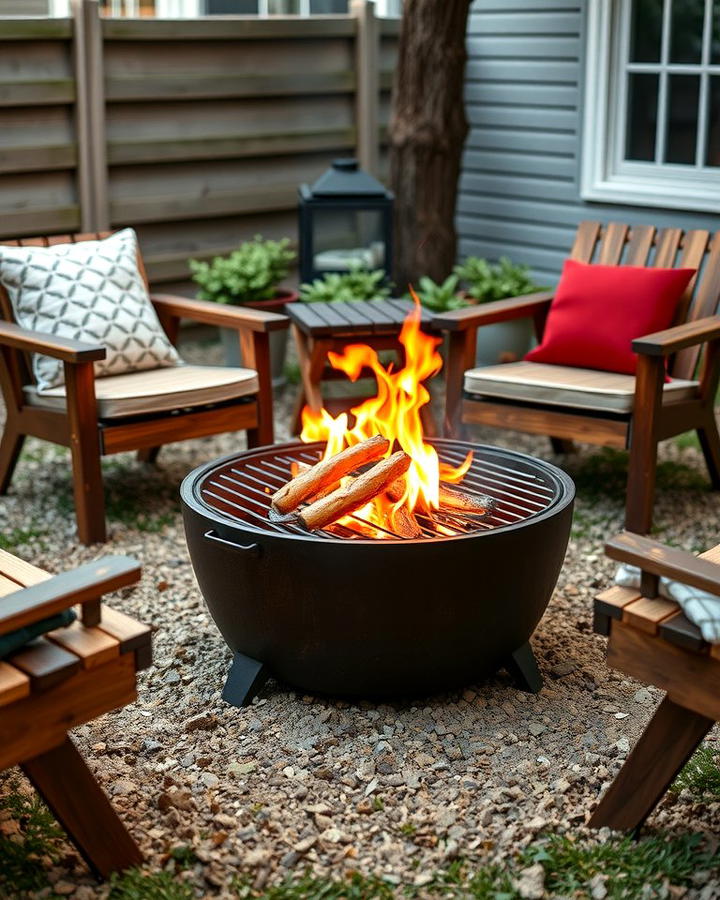 Fire Ring BBQ Pit