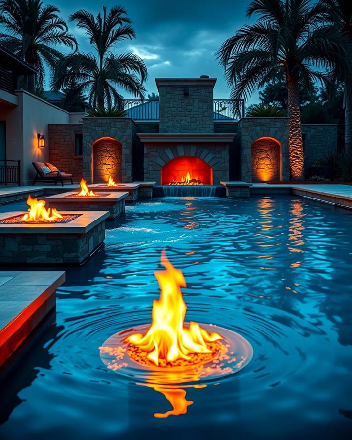 Fire and Water Lagoon Pool