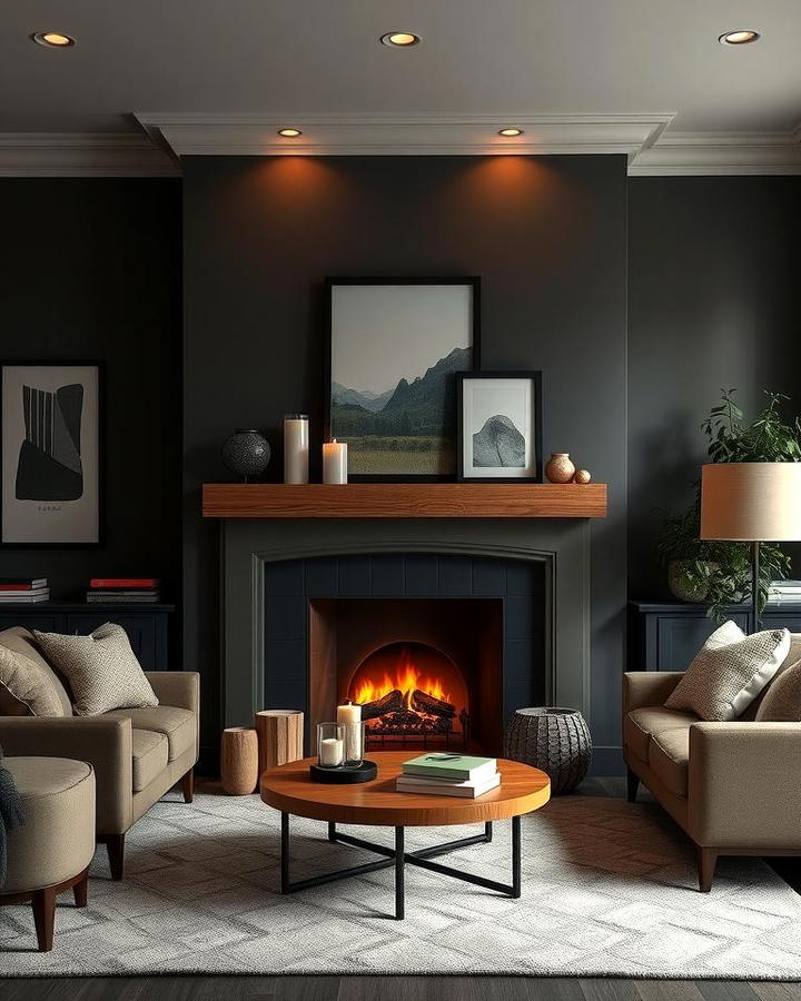 Fireplace as a Centerpiece