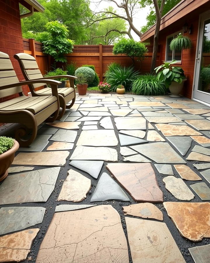 Flagstone Decking for Natural Beauty