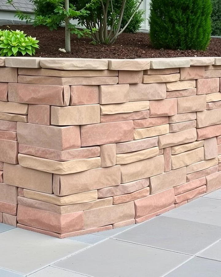 Flagstone Retaining Wall