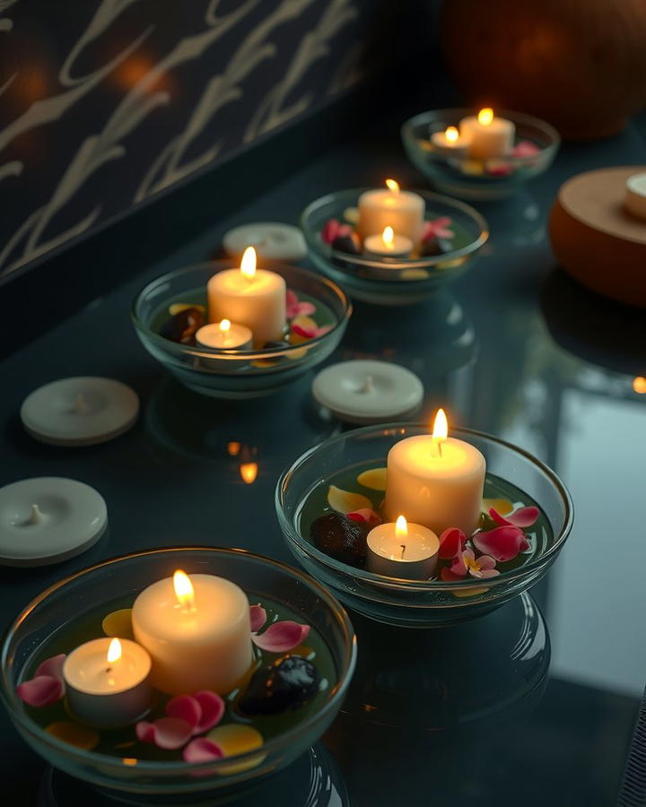 Floating Candles for a Serene Atmosphere