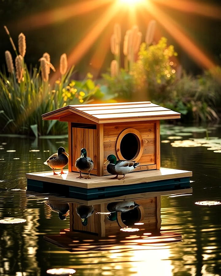 Floating Duck House