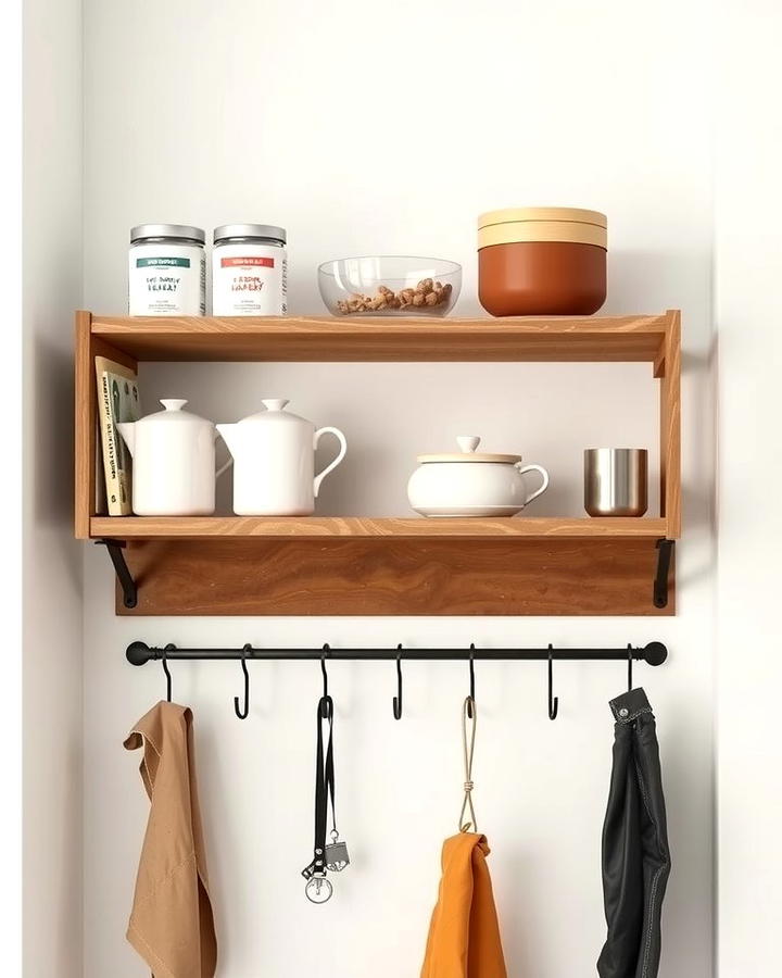 Floating Shelf Organizer