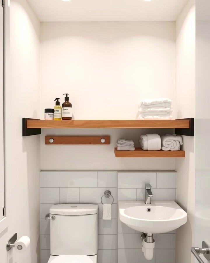 Floating Shelves for Bathrooms