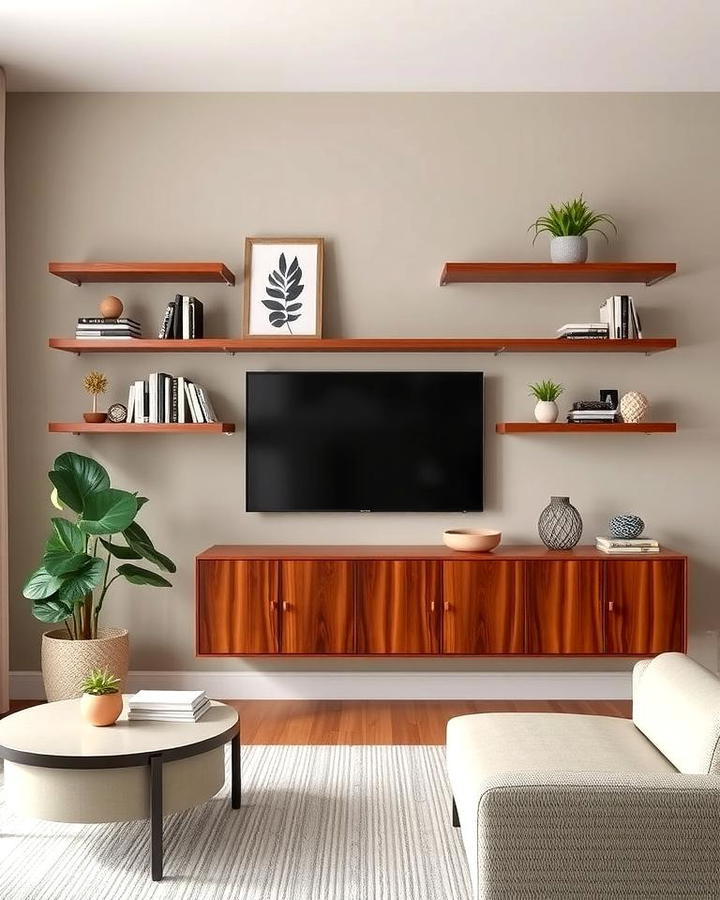 Floating Shelves for Modern Minimalism