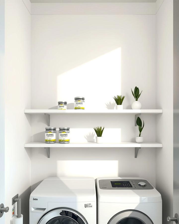 Floating Shelves for a Sleek Look