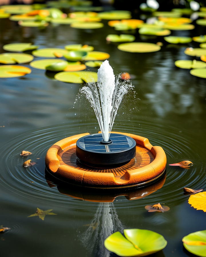 Floating Solar Fountain