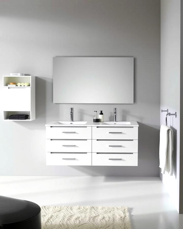 Floating Vanities for Space Efficiency