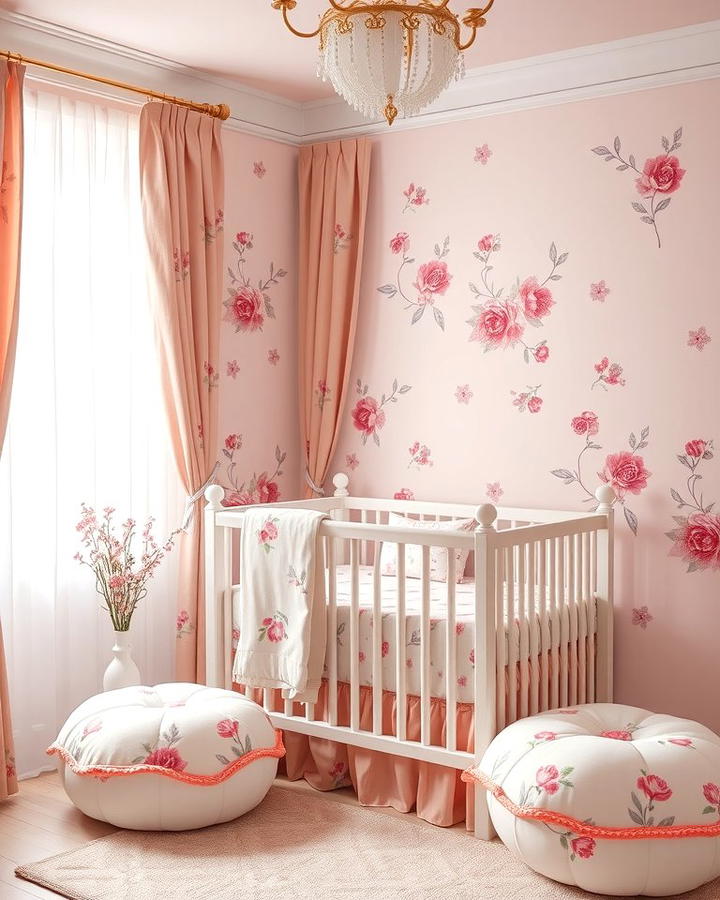 Floral Themed Nursery