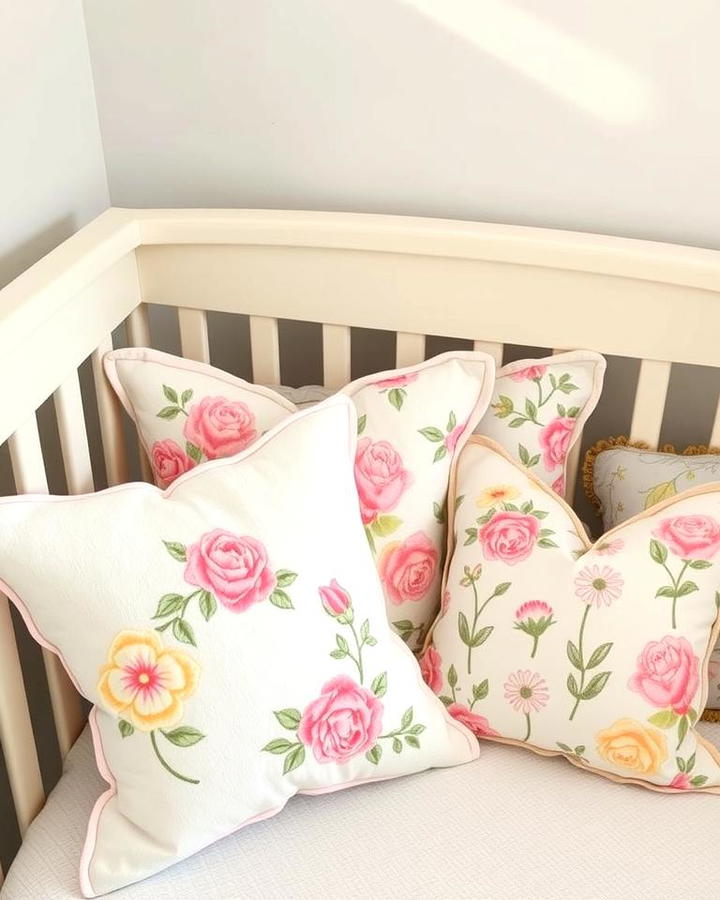 Floral Throw Pillows