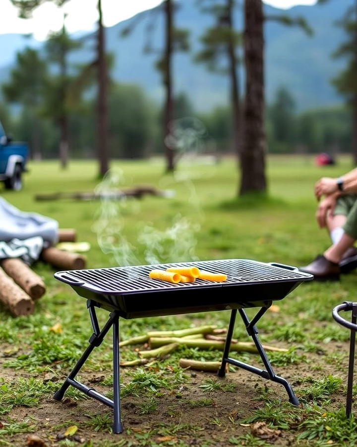 Foldable BBQ Pit