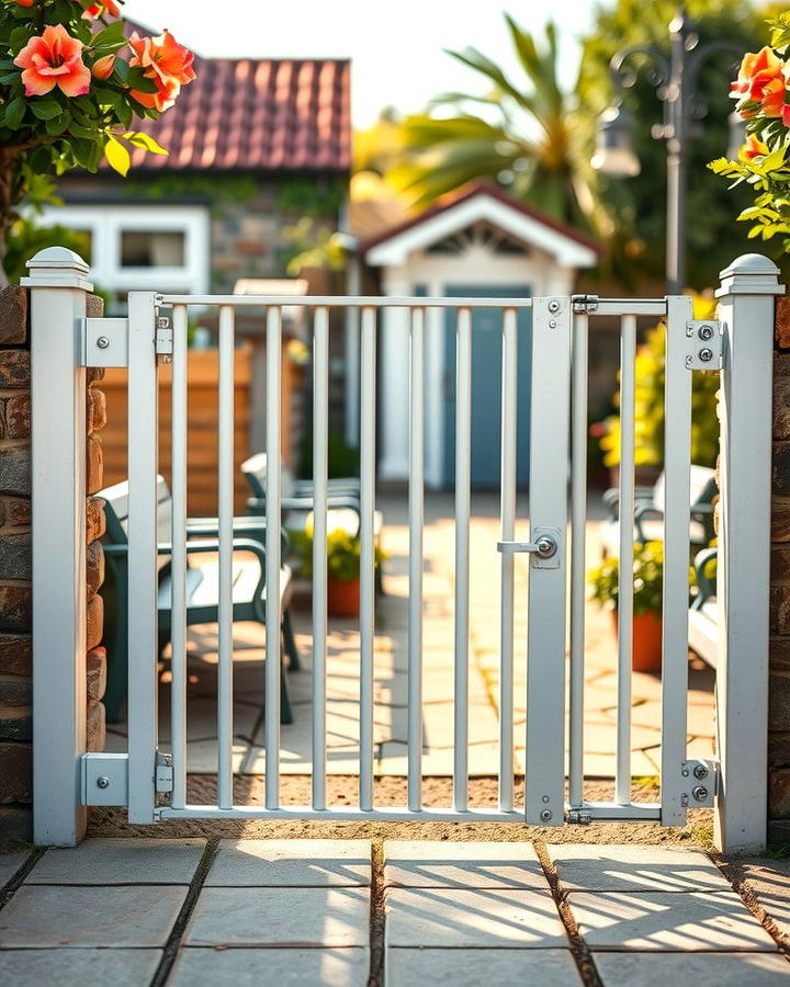 Folding Metal Gate