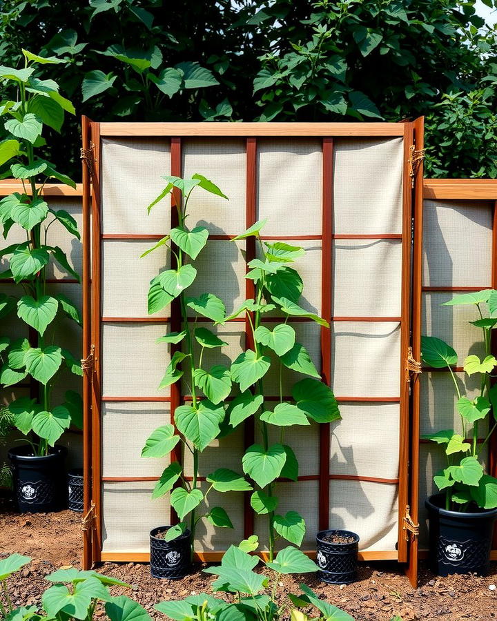 Folding Panel Trellis