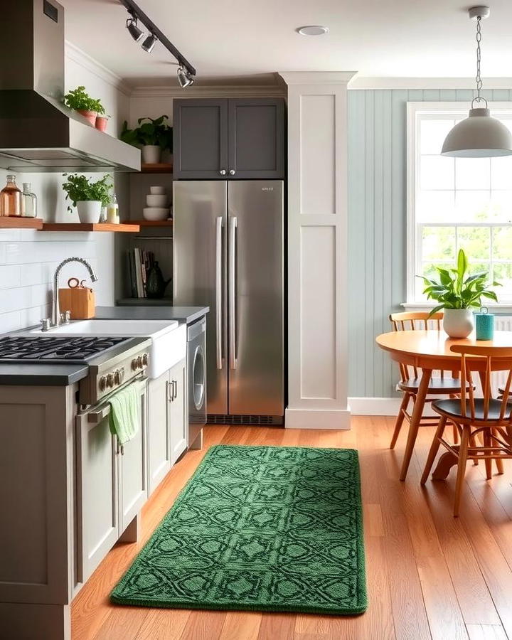 Forest Green Kitchen Rugs