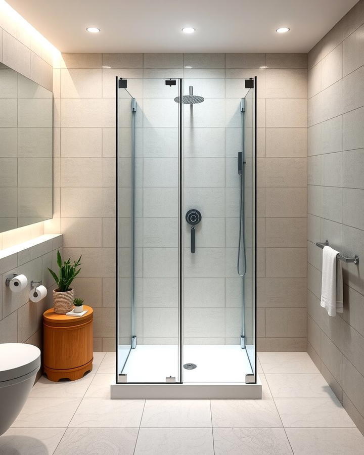 Frameless Shower Enclosure