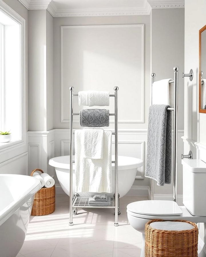 Freestanding Towel Rack