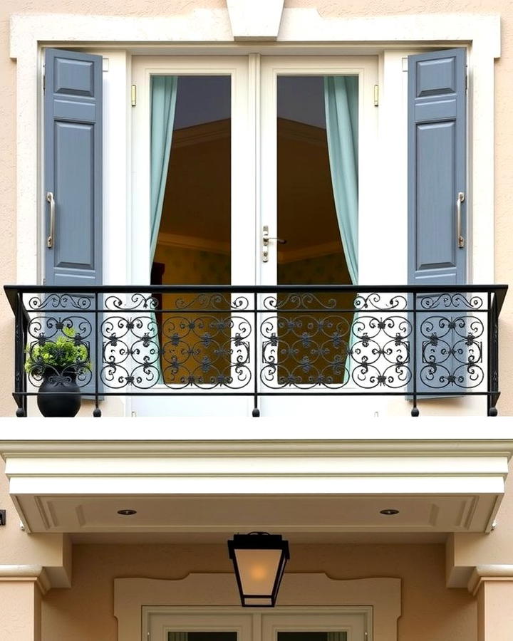 French Doors with Juliet Balconies