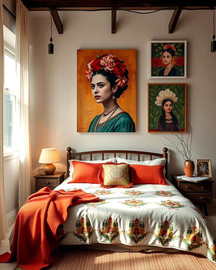 Frida Kahlo Inspired Art