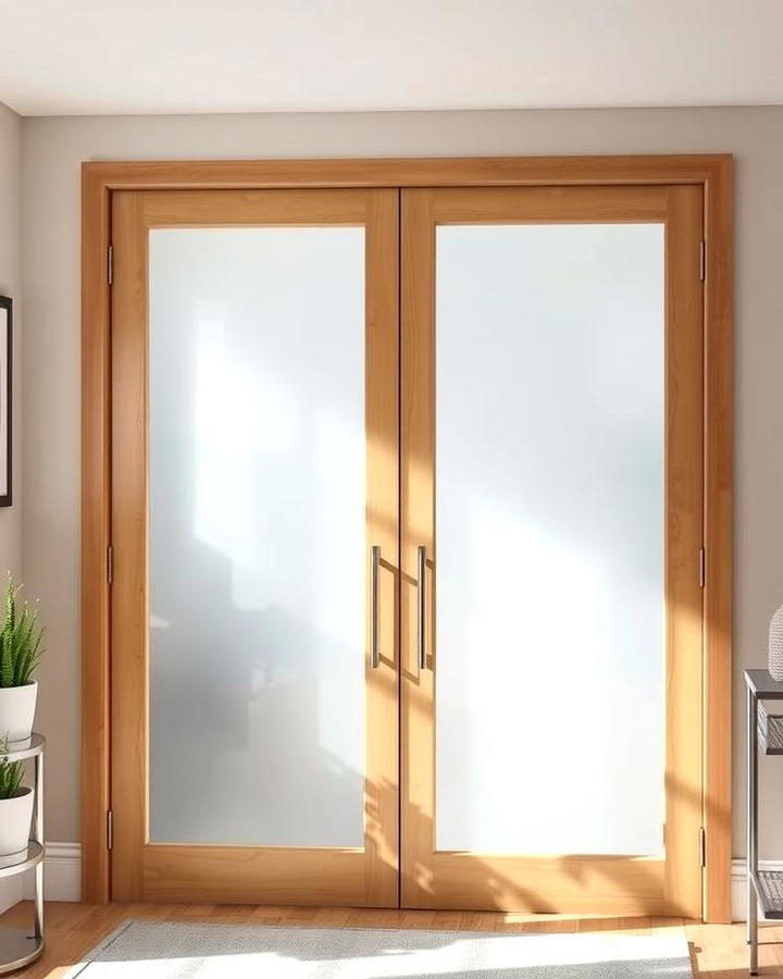 Frosted Glass Doors for Privacy