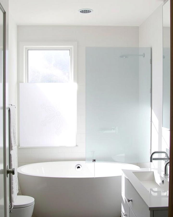 Frosted Glass Film for Privacy and Style