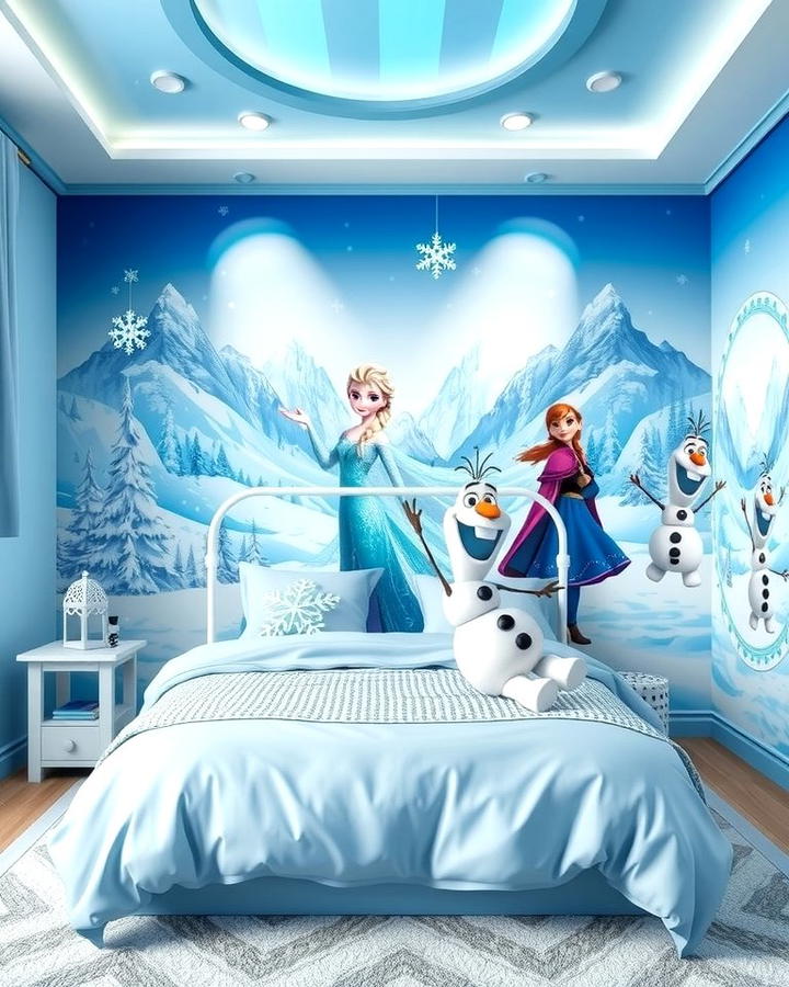 Frozen Themed Wall Murals