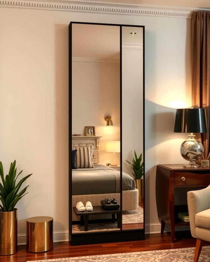 Full Length Mirror with Storage