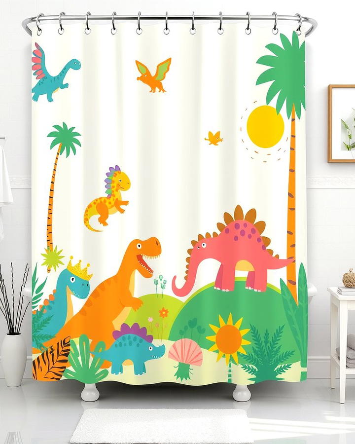 Fun Shower Curtains to Set the Theme