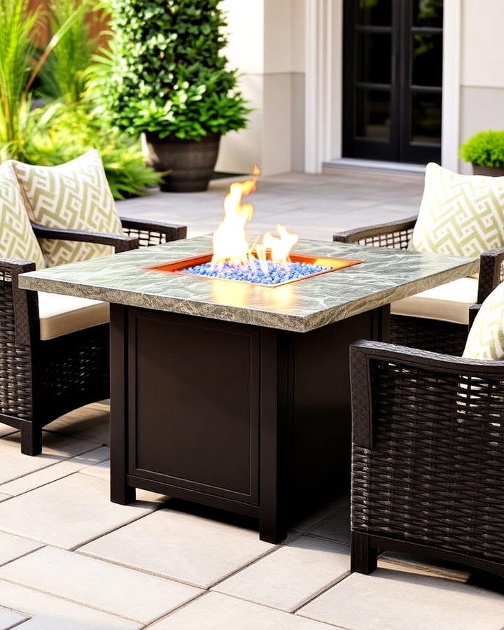 Functional Fire Pit Table