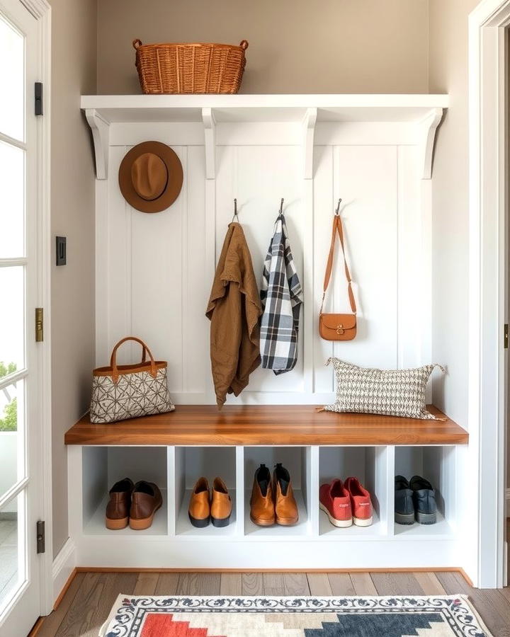 Functional Mudroom Bench