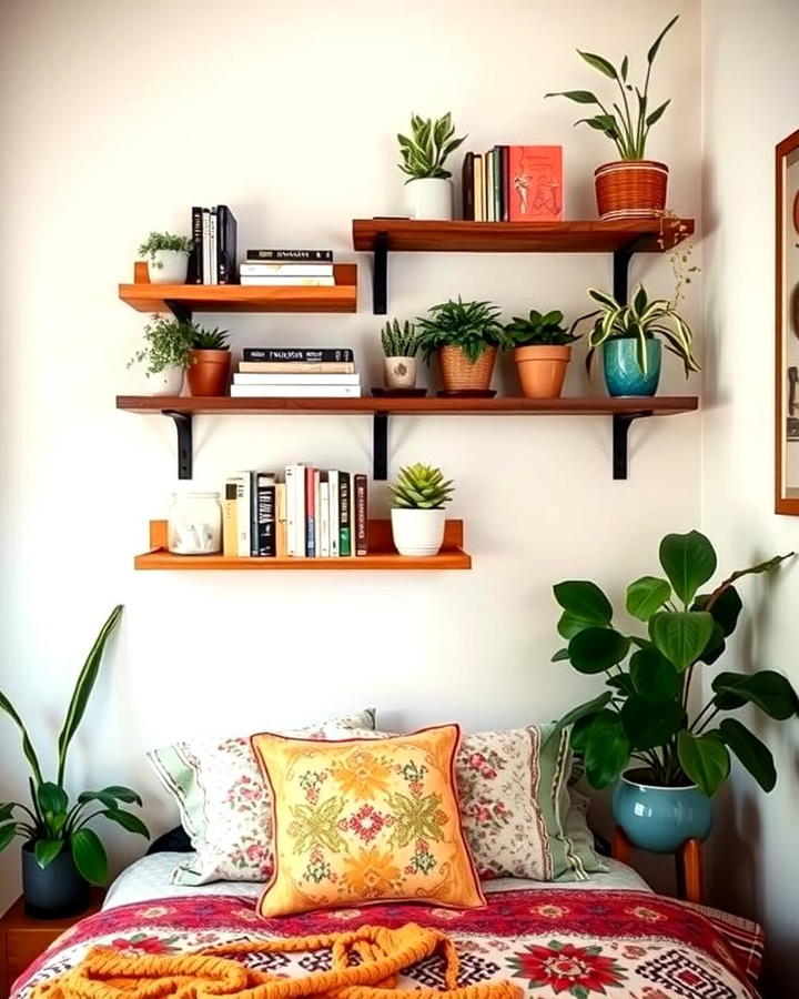 Functional Wall Shelves for Storage