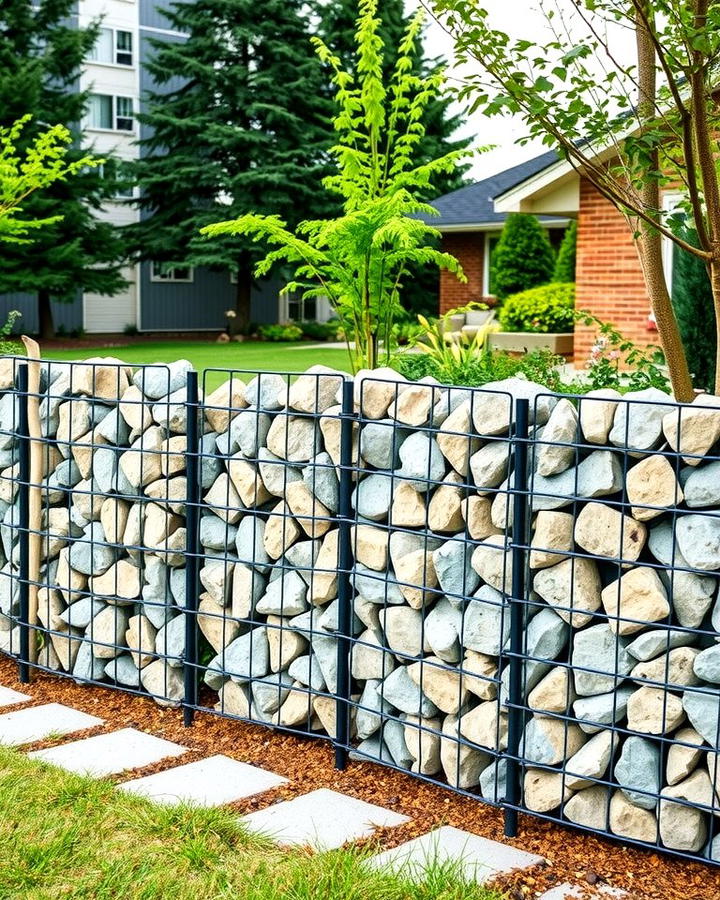 Gabion Fence