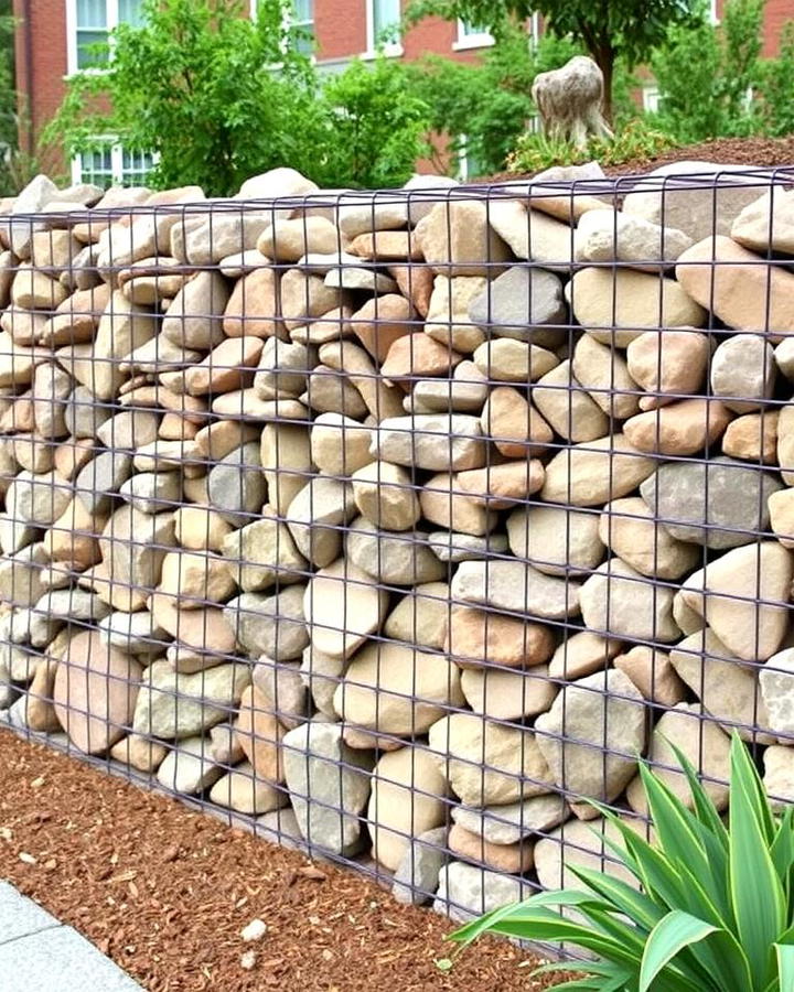 Gabion Rock Retaining Wall