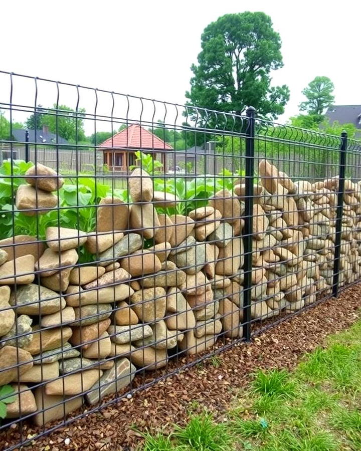 Gabion Wall Fence