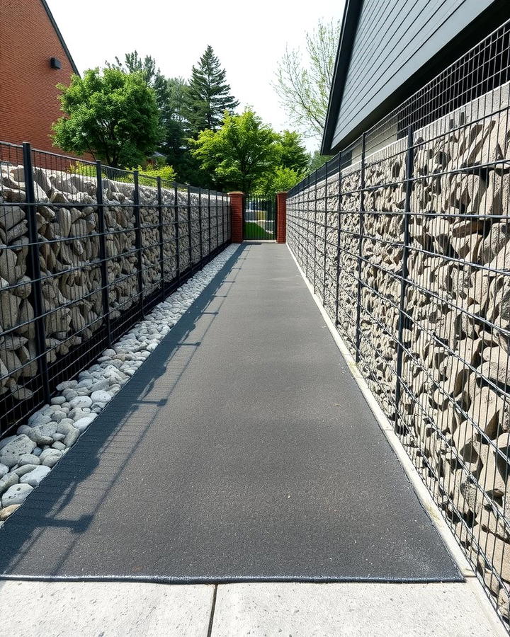 Gabion Walls for Edging